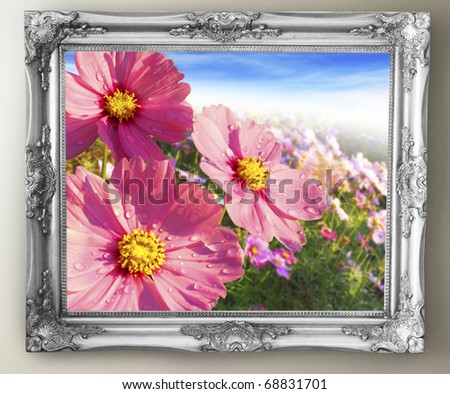 Frame flower