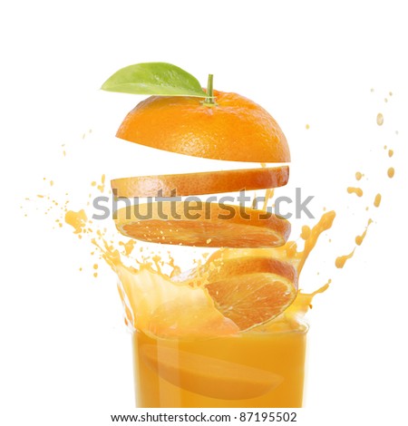 Similar – Foto Bild Cocktail mit frischen Orangen und Pfefferminze in einem Glas