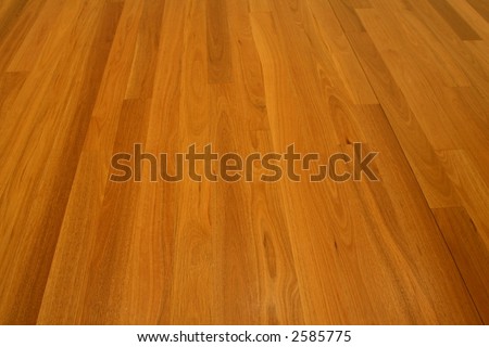 Wooden floor perspective