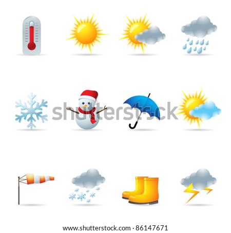 Web Icons - Weather