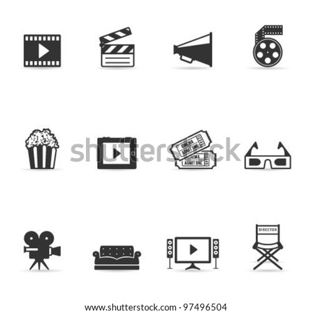 Single Color Icons - Movies