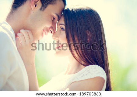 Photo of Happy Smiling Couple in love