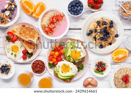 Similar – Image, Stock Photo Healthy breakfast