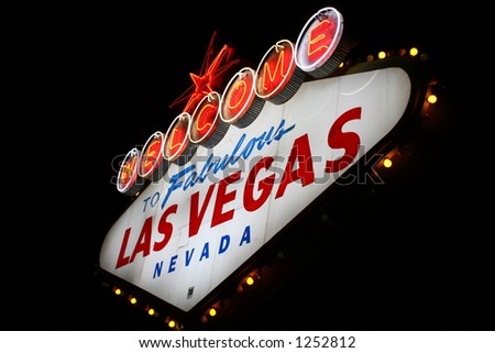 World Famous Las Vegas Sign, Las Vegas, Nevada, USA