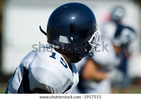 American Football played by young men