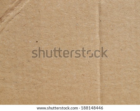 Brown corrugated cardboard useful as a background