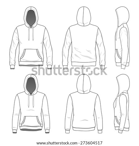 Hoodie Template | Download Free Vector Art | Free-Vectors