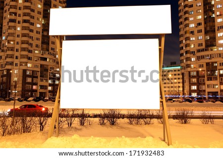 For advertisers to place ad copy samples on a bus shelter in evening city