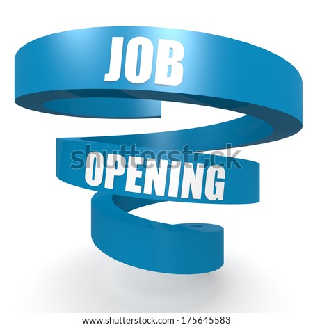 Job opening blue helix banner