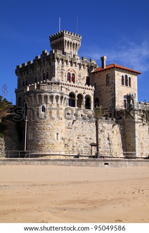 Portugal, Cascais, Estoril on Lisbon\'s Sunshine coast - Historical fortified \