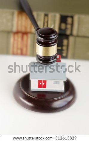 Legal law real estate concept image