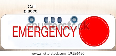 Emergency security switch and call button