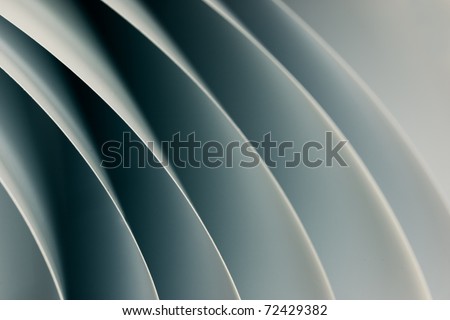 Similar – Image, Stock Photo Curved paper sheets. Colorful papers. Pages with a folded corner