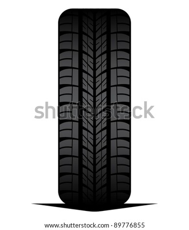 Car tyre - tire