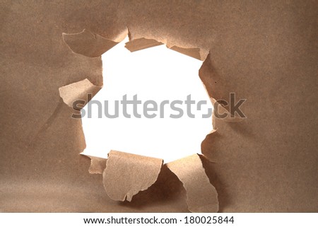 paper hole