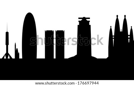 Barcelona Skyline