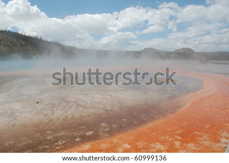 Colorful Thermal Spring