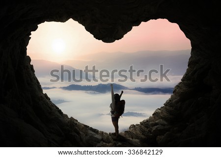 Similar – Image, Stock Photo Stone Hearts Happy