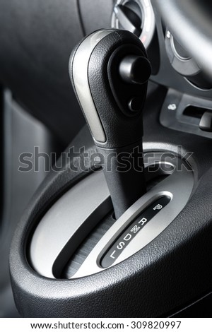 A floor selection lever of car with automatic transmission gear shift