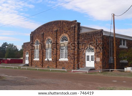 Old School Building, Winsboro Texas