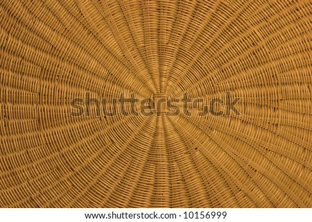 Circular Reed background with focal point in center
