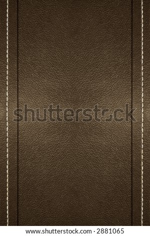 a background of leather with stitching on the edges