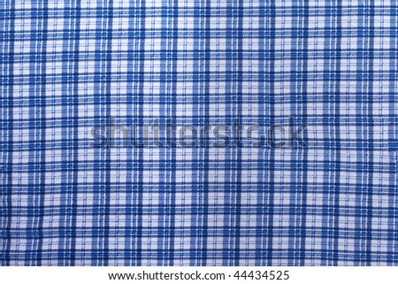 a blue and white plaid knitted texture background