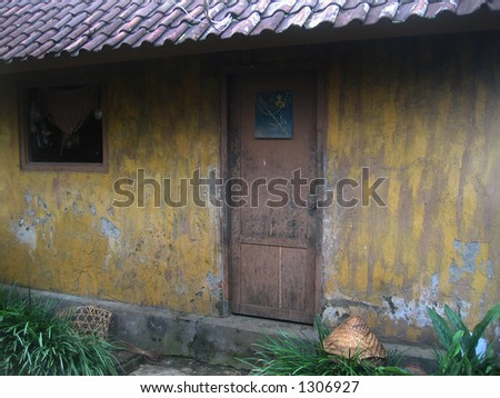 house door ubud indonesia