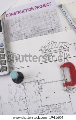 Photo of Site Plans With Various Drafting Tools