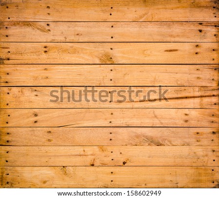 background Brown color nature  pattern detail of pine wood decorative old box wall texture furniture surface