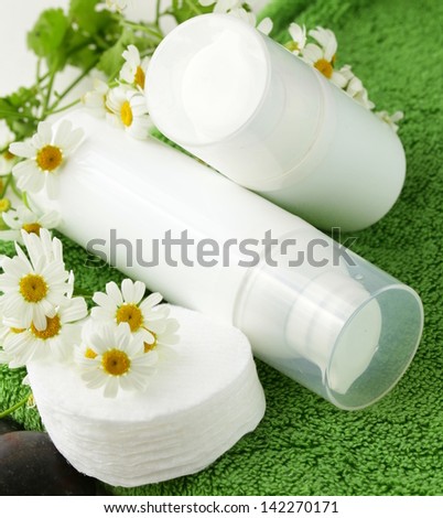 cosmetic cream - organic and natural face care