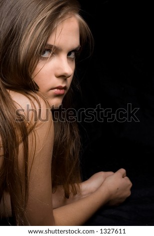 gaze female portrait