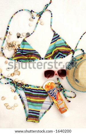 bathing suit - summer beach kit
