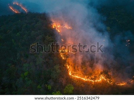 Image, Stock Photo climate change Environment