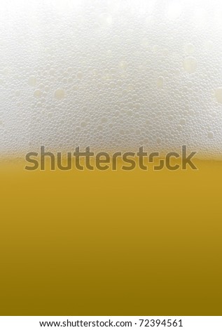 wheat beer background , yellow