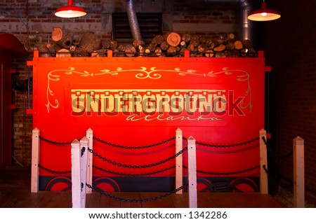 Colorful Atlanta underground railroad More with keyword Series004.