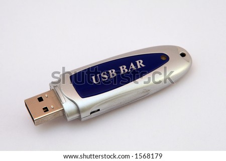 External USB portable memory storage device
