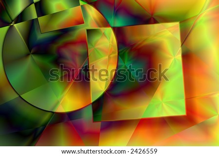 abstract color background from geometrical figures