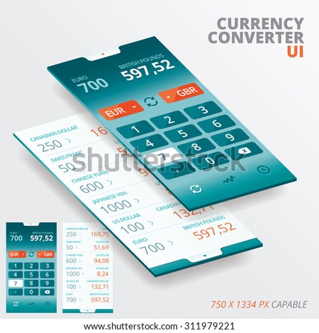 Currency Converter App For Iphon, Ipade, Ipode 