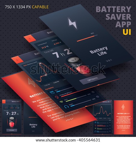 Battery Saver Application for Iphon, Ipade, Ipode 