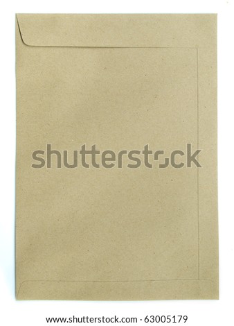 A large size of brown envelope