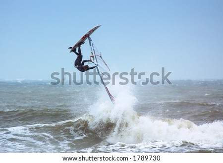 extreme windsurfing