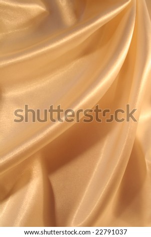 Smooth elegant gold silk background