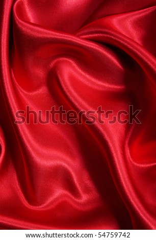 Smooth elegant red silk can use as background Smooth elegant red silk can use as background