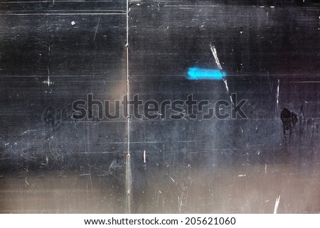 Black and brown wall texture with scratches and dust