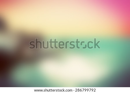 Abstract blur background in vintage colors. Blurred, defocused theme.