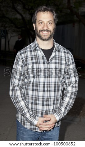 NEW YORK - APRIL 17: Producer Judd Apatow attends the Vanity Fair Party during 2012 Tribeca Film Festival at the State Supreme Courthouse on April 17, 2012 in New York CIty