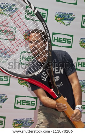 NEW YORK - AUGUST 25: Quddus attends Kids Day at US Open tennis tournament sponsored by Hess on August 25, 2012 in Queens New York