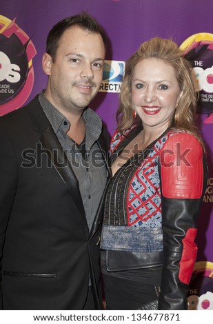 NEW YORK - APRIL 09: Melanie Brandman & Clayton Whitman attend party for The National Geographic Channel  \