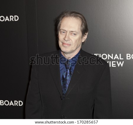 NEW YORK - JANUARY 07: Steve Buscemi attends the 2014 National Board Of Review Awards Gala at Cipriani 42nd Street on January 7, 2014 in New York City.